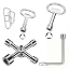 8pcs Triangle Key