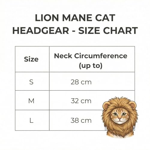 Disfraz para perro y gato melena de león talla L miniatura 2