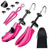 CHERAINTI Shoe Stretcher Women, Stretch Length and Width for Wide Feet Adjustable, Shoe Tree Expander Widener