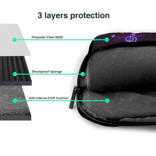 Bolsa para portátil 15.6 pulgadas con diseño colorido y impermeable miniatura 5