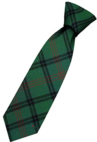 Cravate en laine Ross Hunting Ancient Tartan fabriquée en Écosse