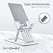 Apokin® Soporte Universal Reforzado Ajustable para Móvil Libro Electrónico Tablet 4”-10.4” Multiángulo...