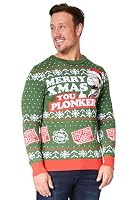Only Fools and Horses Christmas Jumper for Men - Warm Cosy Funny Xmas Jumper - Sizes M-2XL Official Merch - Gifts for Him (XL, Green)