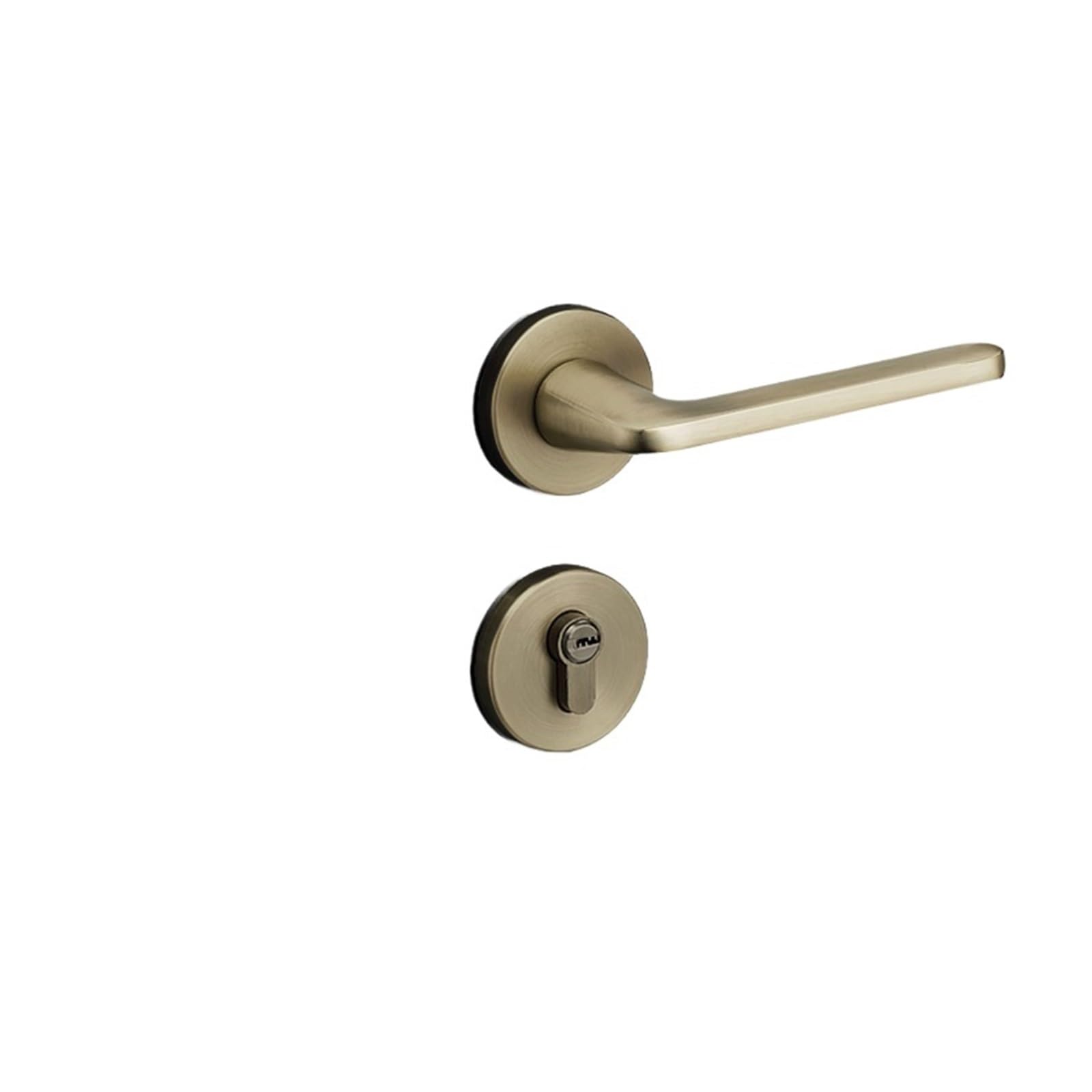 Kfvmvtdw One Color Zinc Alloy Simple Door Lock Silent Bedroom Interior