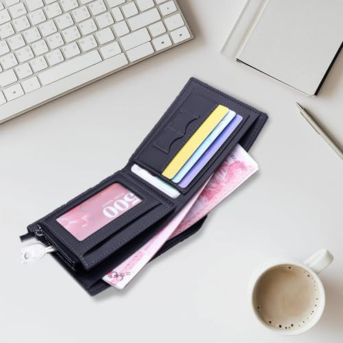 Personalized Engraved Wallet, Black Customized Wallets for Men with Colorful Photo Prints and Engraved Name or Text, Custom Gift for a Man,Husband,Father,Boyfriend – Anniversary or Birthday3