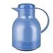 Produktbild Emsa Samba Isolierkanne 505124 | 1 Liter | Quick Press Verschluss | 100% dicht | 12h heiß, 24h kalt | Eisblau Transluzent