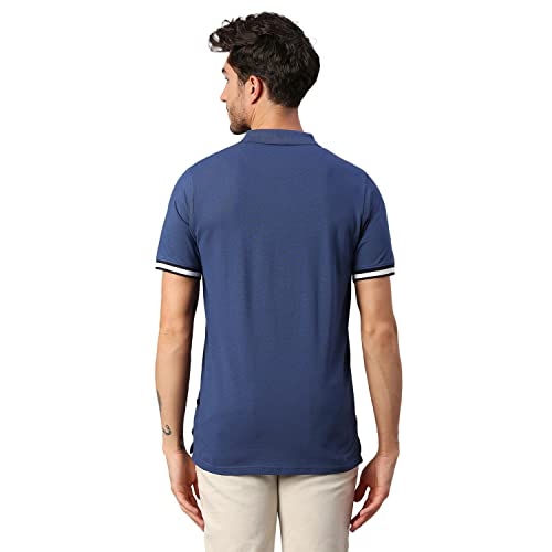 Image of Dennis Lingo Men's Slim Fit Burgundy Polo T-Shirt
