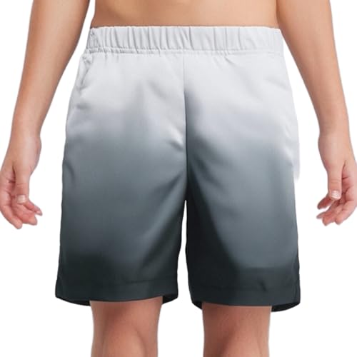 Kids Boys UPF 50+ Swim Shorts Quick-Dry Elastic Waist Rash Guard Trunks with Pockets