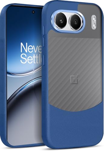 Image of MINTZZ Ultra-Hybrid Shockproof Back Cover Case for OnePlus Nord 4 | Camera Protection Bump | Premium Grip | Shockproof Back Cover for OnePlus Nord 4 Blue