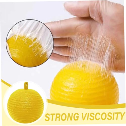 Trampa de mosca flytrap bola de 3.27 pulgadas adhesiva 10pcs 6