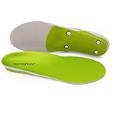 Superfeet GREEN Insoles, Professional-Grade High Arch Support, Orthotic Shoe Inserts for Maximum Support, Unisex, Green
