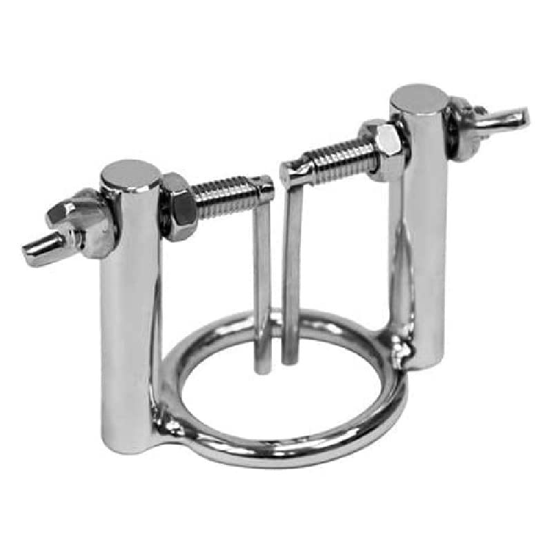 Urethral stretcher Rimba Bondage Play argent 8 x 4.5 cm pour l'exploration intime