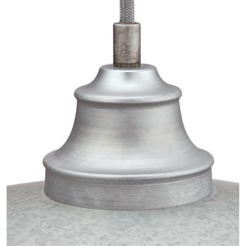 Westinghouse Lighting 6354600 Iron Hill Pendant, 1 Light, Galvanized Steel #TOP2