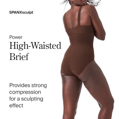Image of SPANX SPANXsculpt Power Series High-Waisted Brief - Lightweight All-Day Comfort - Shapewear Underwear