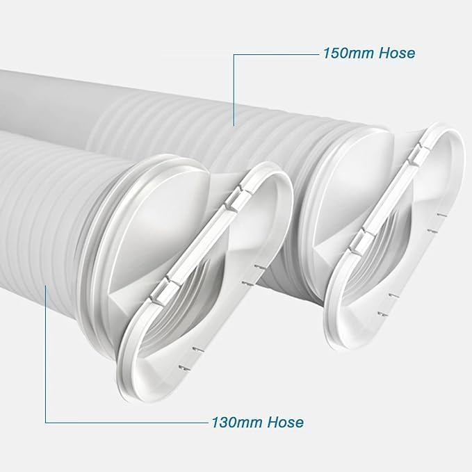 Adaptateur Tuyau Échappement Climatiseur Portable 15 Cm - Connecteur Fenêtre Ovale ABS Étanché Pour Économiser L'Énergie Adaptateur ABS Climatiseur Adaptateur Tuyau Échappement Climatiseur Portable 15 Cm - Connecteur Fenêtre Ovale ABS Étanché Pour Économiser L'Énergie Adaptateur ABS Climatiseur