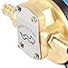 Cloimei 24V Electric Self Priming Vane Pump High Performance Impeller Gear Pump 2GPM Flow Lift for Marine RV Automotive Industrial Use Brass Stainless Steel Construction