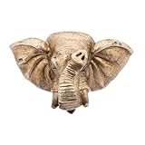 MOTHNUR Wandbrunnen Ausguss Elefantenkopf Wasserfall Wasserfontäne Verstellbarer Durchfluss...