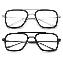 Two Pack (Black/Silver + Black/Black)