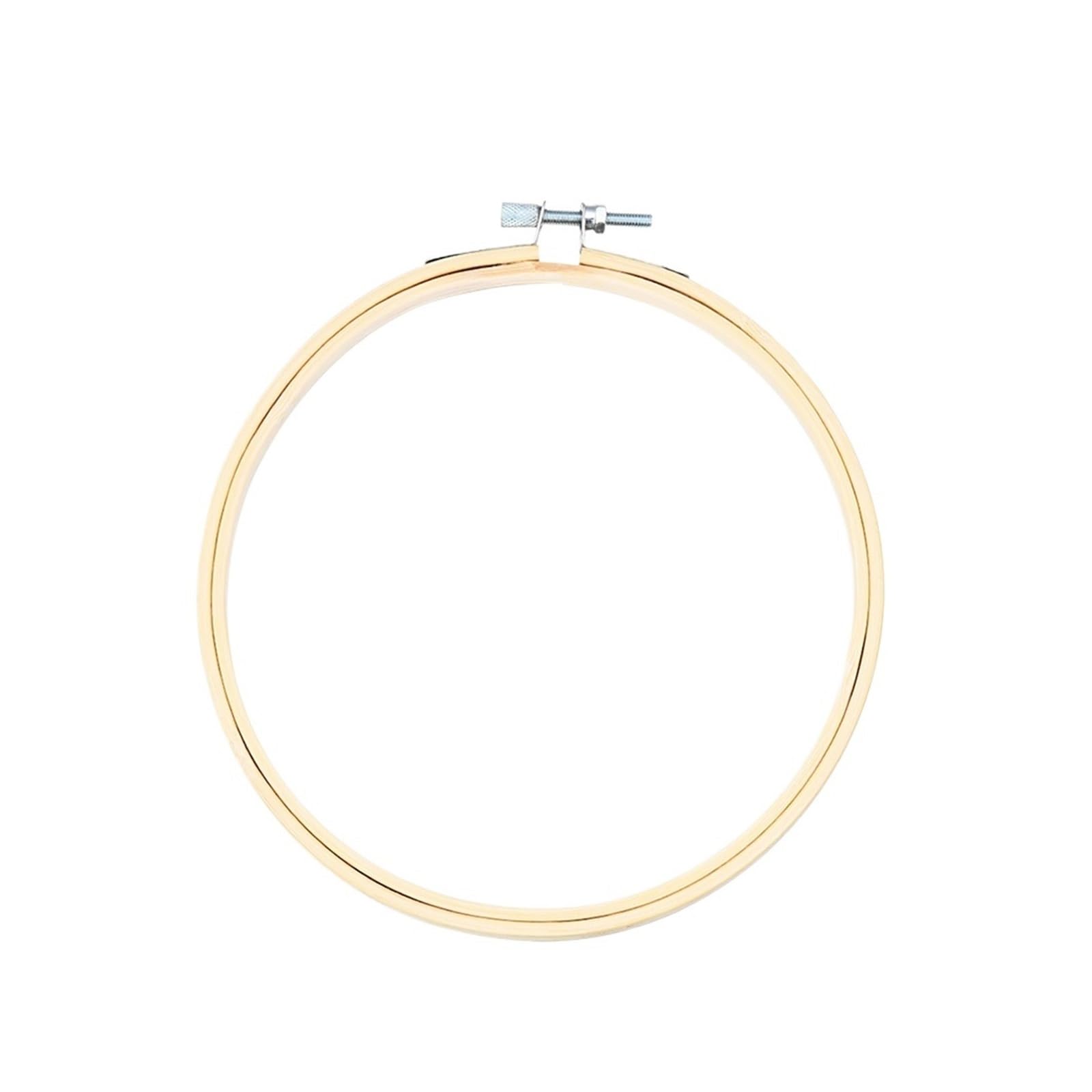 CQAHDSEVF Embroidery Hoop Circle, Mini Embroidery Hoops Set 8-30cm Bamboo Cross Stitch Frame Ring DIY(13cm-5 inch)
