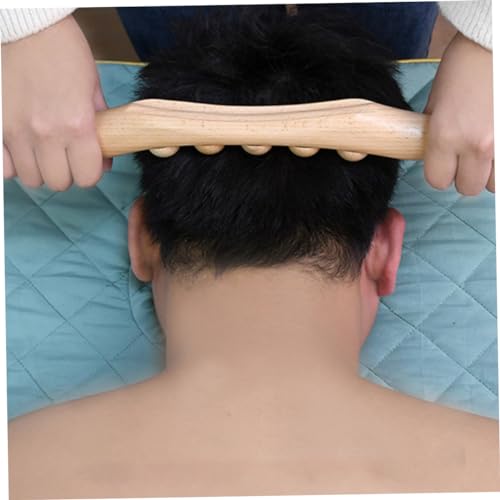 Masseur en bois de hêtre : kit de 5 pièces de grattage et de massage du visage - 6