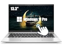 HP Elitebook 830 G8 Touchscreen Business Laptop, 13.3-Inch FHD Notebook, Intel Core i7-1185G7, 16GB RAM, 256GB SSD, US Keyboard QWERTY, Windows 11 Pro (Renewed)