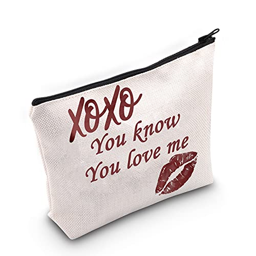 LEVLO Trousse à Maquillage Humoristique Gossip Girl Serena Blair - Cadeau pour Les Fans de la série You Know You Love Me, You Know You Love Me Cover
