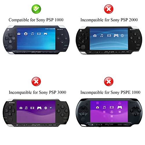 OSTENT-Protector-Clear-Crystal-Travel-Carry-Hard-Cover-Case-Shell-for-Sony-PSP-1000-Game-Console