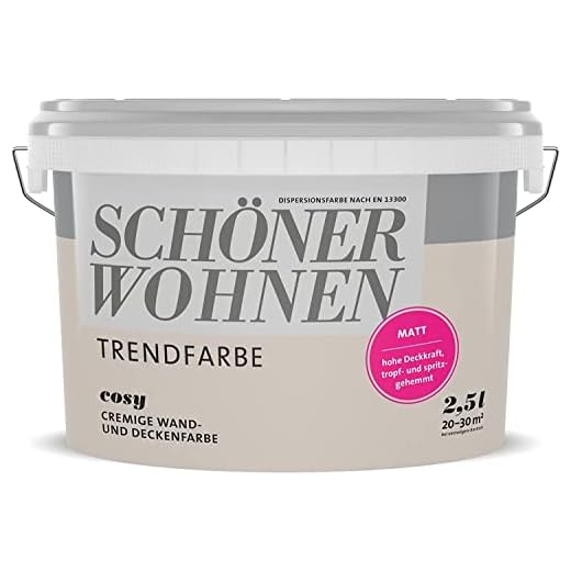 2,5L Schöner Wohnen - Trend Wandfarbe matt Cosy