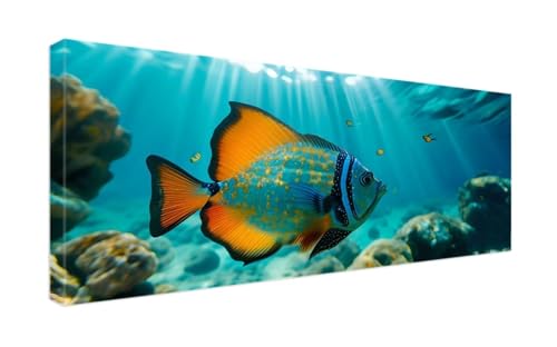 Peinture diamant poisson de mer géante pour animer vos après-midis créatifs en famille