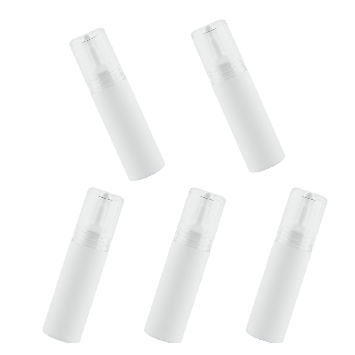 Muiltvoe Refillable Plastic Dropper Bottles Essential Oil Storage Bottles 5pcs 15ml Leak-proof and Light-proof for Perfume DIY Use