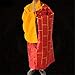Zzooi Chinese Style Monk's Gown Cassock Monk Robe for Conduct Religious Rite or Performance
