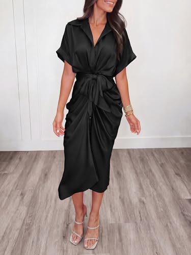 Image of BTFBM Maxi Dresses for Women Business Casual Outfits