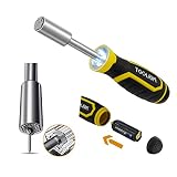 TOOLAN: Universal Wrench Driver with LED Light, Self-Adjusting Grip Socket for Shape and Size from 5
