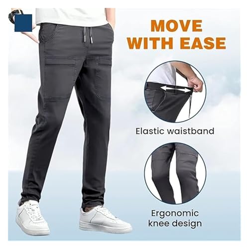 Mencomfy Cargo Pants, Mencomfy - High Stretch Multi-Pocket Cargo Pants, Waterproof Cargo Pants3