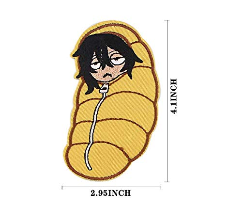 Oysterboy My Hero Academia Anime Cartoon Characters Izuku Bakugo All Mighty Ochako Shota Embroidered Decorative Applique Iron On Sew On Patches For Jacket Clothing (9Pcs Character Set) #TOP6