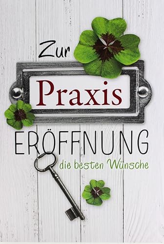 Praxis Eröffnung Karte Geschäfts Grußkarte Herzlichen Glückwunsch 17,5x11cm Glückwunschkarte Praxis Eröffnung Karte Geschäfts Grußkarte Herzlichen Glückwunsch 17,5x11cm Glückwunschkarte