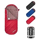 KingCamp XL Schlafsack Winter Campingschlafsack Warmer Deckenschlafsack Übergröße für Kinder Outdoor Rucksackreisen, Wandern, leicht für drinnen und draußen 3-4 Jahreszeiten