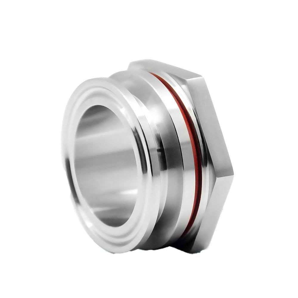 Racor tanque sin soldadura Tri-Clamp 1,5/2" SS304