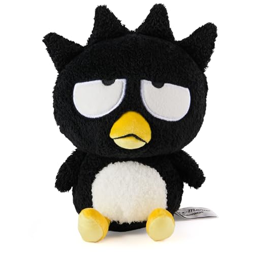 GUND Sanrio Bad Badtz-Maru Plush, Kawaii Plushies, Penguin Stuffed Animal for Ages 1 and Up, Black, 6”