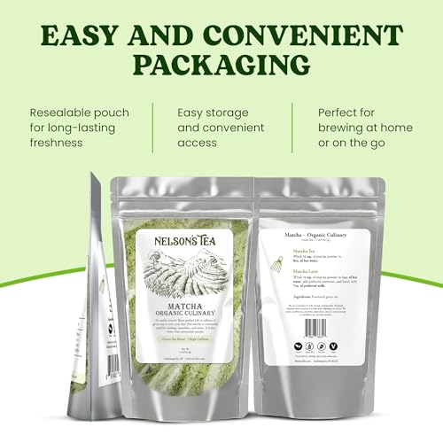 Té matcha en polvo orgánico 2 Oz miniatura 5