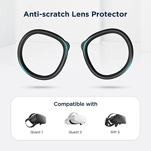 KIWI design Ring Protector VR Headset Objektiv Kompatibel Kompatibel mit Quest 2, Quest 1, Rift S - Image 7