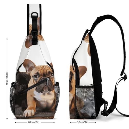 Bolso Sling Bag Crossbody Casual Unisex 15x8x4 pulgadas miniatura 2