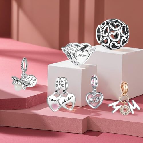 9PCS European Charms Beads Pendant For Bracelet, Charms DIY Bracelets Necklace Jewellery Gift2