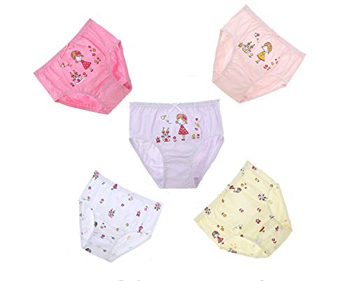 WAIWAIZUI Niñas Cartoon Braguitas Slips de Algodón (2?13 años)