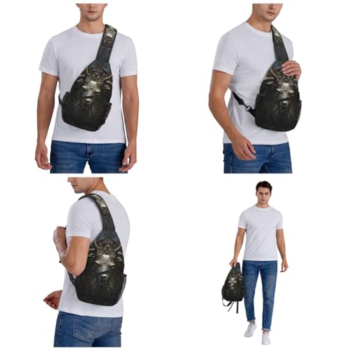 Mochila pequeña de tipo bandolera para senderismo miniatura 7
