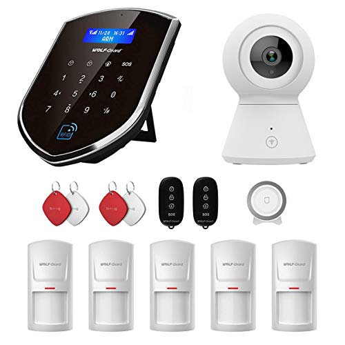 Sistema De Seguridad Para El Hogar Wolf-Guard 3g Gsm Wifi Wm3gr Con Cámara De Detección De Movimiento, Kit De Vigilancia De Alarma Para El Hogar Diy Smart Wcdma Sistema De Seguridad Para El Hogar Wolf-Guard 3g Gsm Wifi Wm3gr Con Cámara De Detección De Movimiento, Kit De Vigilancia De Alarma Para El Hogar Diy Smart Wcdma