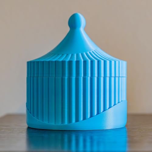 Image of Polymaker Panchroma Matte PLA Filament, Sky Blue 1.75mm 1kg 3D Printing Filament, Formerly Polyterra Matte, Fits Most FDM 3D Printers, 1kg Spool (2.2lbs)