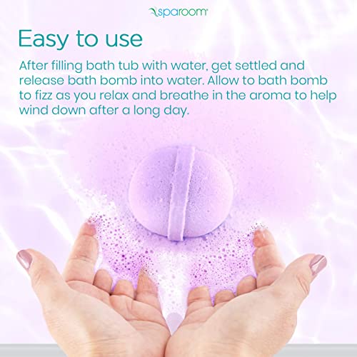 Sparoom Soothe And Relax Handmade Natural Essential Oil Aromatherapy Bath Bombs thumb #4