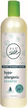 Pet Silk Hypoallergenic Shampoo, Free of Dyes and Fragrances, Specially Designed for Pets with Sensitive Skin, Infused with Keratin, Achieve a Strong, Healthy & Smooth Coat for Your pet! 16oz