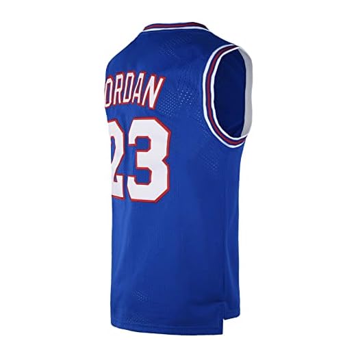 SPPOTY Youth Basketball Jersey 23 Movie Space Jerseys Kids Sport Shirt (Blue, X-Small)